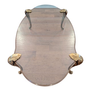 Vintage p.e. Guerin Style Louis XV Coffee Table For Sale