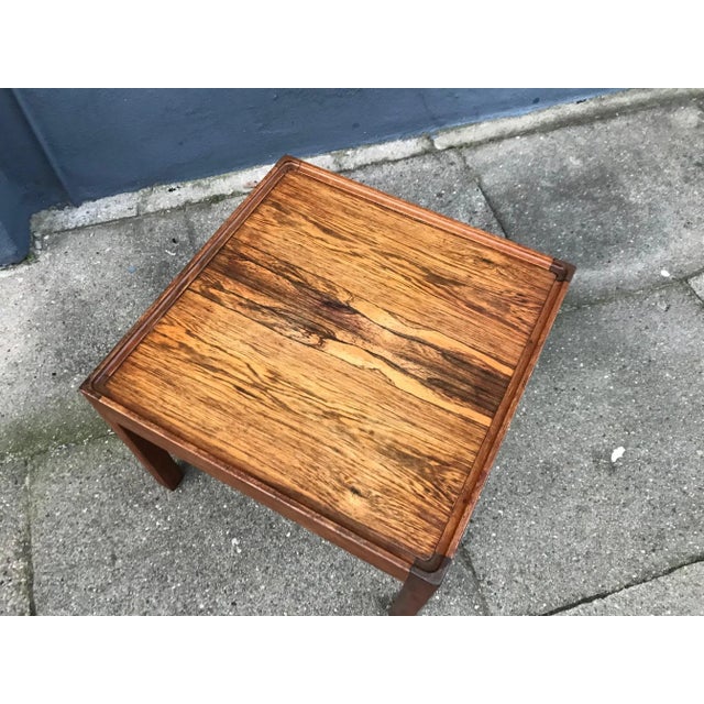Mid-Century Danish Rosewood Side Table, 1960s For Sale - Image 4 of 9