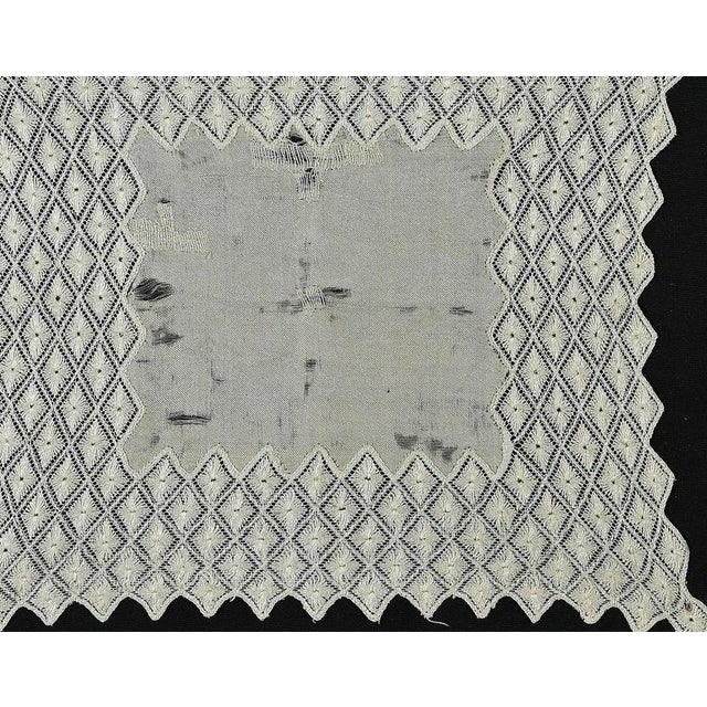 Italian embroidery is an original composition realized by Italian artisan in the 18th century. Very precious doily...