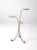 Mid 20th Century Vintage White Iron Plant Stand For Sale - Image 5 of 11