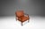 Restored Danish Modern Model 596 Lounge Chair in Beech & Leather Attributed to Lawrence Peabody & Ib Kofod Larsen for Selig, Denmark, C. 1950's For Sale In Orlando - Image 6 of 18