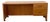 Vintage Mid-Century Scandinavian Modern Teak Single Pedestal Desk For Sale