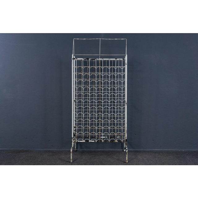 Mid-Century Steel Wine Rack For Sale - Image 12 of 13