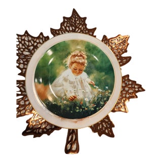 1983 Spring Innocence Collector Collection Plate Donald Zolan For Sale