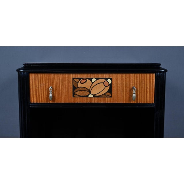 Art Deco Marquetry Sideboard in the style of Louis Süe and André Mare, 1940 For Sale - Image 6 of 18