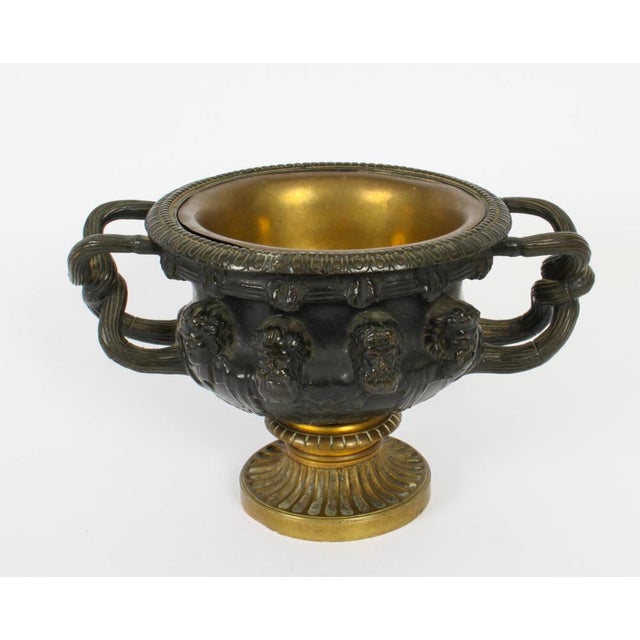 Copper 19th Century French Grand Tour Bronze & Ormolu Urn For Sale - Image 8 of 14