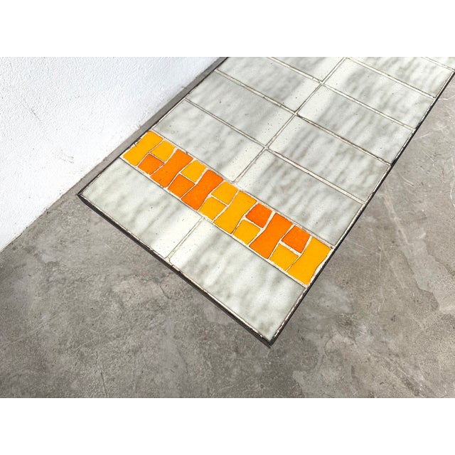 Vintage Ceramic Coffee Table by Jean Jaffreux, 1950s For Sale - Image 13 of 17