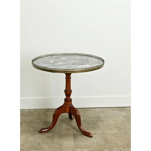 Mid 19th Century French 19th Century Louis XVI Style Gueridon For Sale - Image 5 of 12