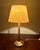 Cream Large Vintage Art Deco French Table Lamp, 1920s For Sale - Image 8 of 15
