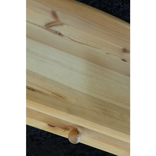 Wood Danish Wall Hanging Bedside Tables in Pine, 1970s, Set of 2 For Sale - Image 7 of 14