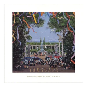 1990 Hiro Yamagata 'Wedding' Pop Art USA Offset Lithograph