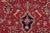 Shabby Chic Persian Kashan Red/Purple Wool Rug - 9'8'' X 13'9'' For Sale In New York - Image 6 of 10