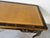 Vintage Baker Furniture Chinoiserie Desk Table With Leather on Top & Brass Handles For Sale - Image 12 of 18