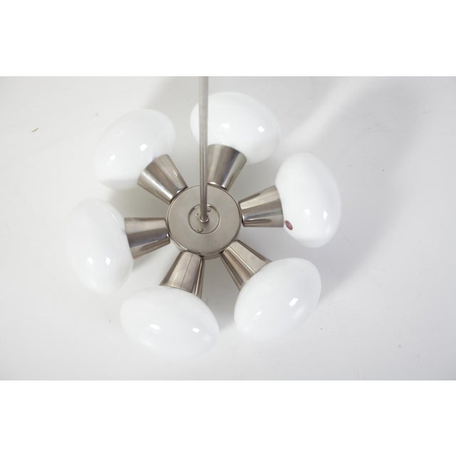 Mid-Century Sputnik Pendant Light by Jaroslav Bejvl for Kamenicky Senov, Czechoslovakia, 1970s For Sale - Image 14 of 18