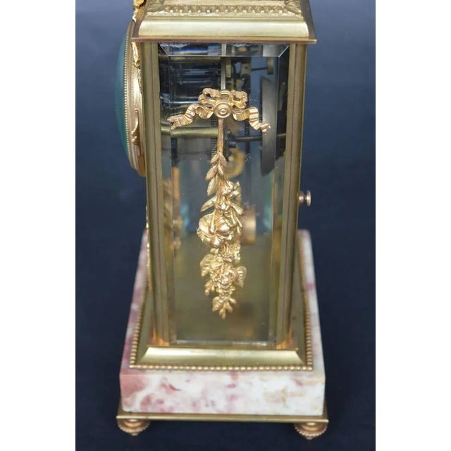 Traditional 19th Century Empire Style Clock For Sale - Image 3 of 7
