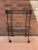 Mid Century Metal Bar Cart Trolley on Wheels For Sale In Chicago - Image 6 of 6