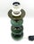 Space Age Table Lamp with Large 3-tier Ceramic Lamp Base in Emerald Green from Kaiser Leuchten For Sale - Image 10 of 13