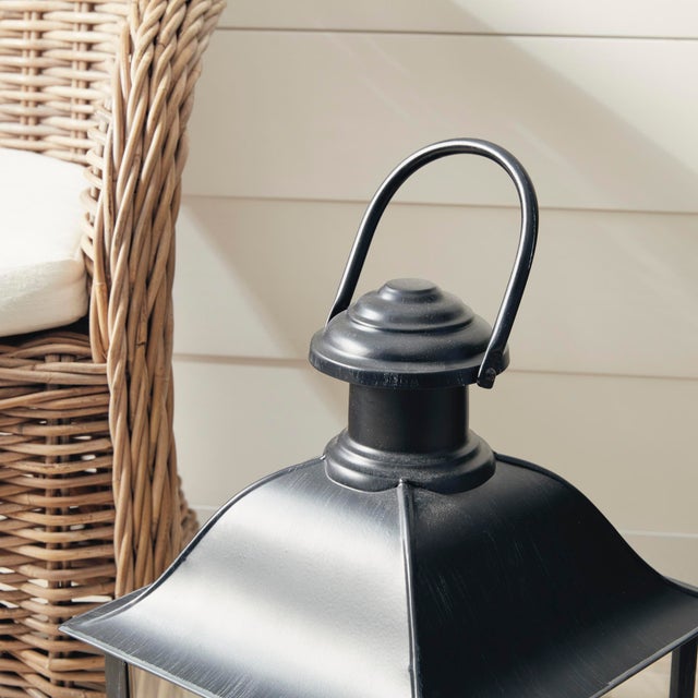Early 21st Century Coach House Outdoor Lantern 23" For Sale - Image 5 of 6