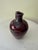 Folk Art Vintage King's Pottery Oxblood Glazed Stoneware Jug | Seagrove Nc | Signed 1996 | Handthrown Art Pottery | Southern Folk Art Collectible For Sale - Image 3 of 8