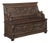 19th Century French Renaissance Revival Oak Trunk ~ Hall Bench For Sale