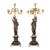French Ormolu Bronze Candelabras on Black Marble, 1870s, Set of 2 For Sale - Image 18 of 18