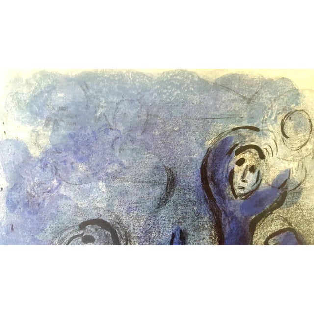 Marc Chagall - The Bible - Rahab and the Spies of Jericho - Original Lithograph 1960 For Sale - Image 4 of 6