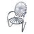 Mid 20th Century Francois Carre Cantilever Rocker ~ Metallic Grey For Sale