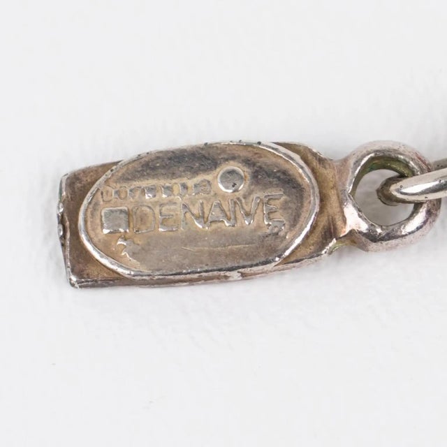 Dominique Denaive Paris Pink Resin Choker Necklace with Charms For Sale - Image 14 of 14