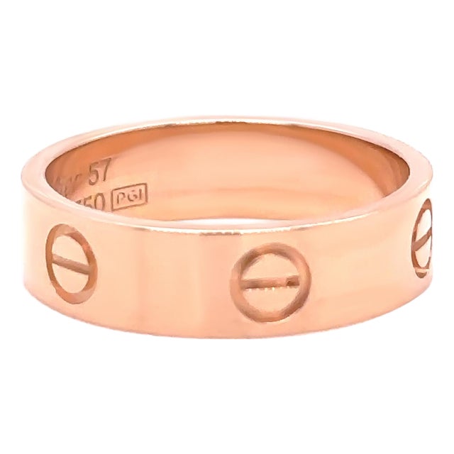 Cartier 18ct Yellow Gold Love Ring 6.34g, Size 8 For Sale