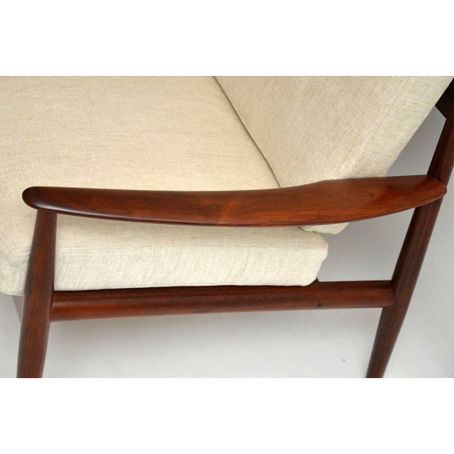 Vintage Danish Sofas by Grete Jalk for France and Son, 1960, Set of 2 For Sale - Image 11 of 12