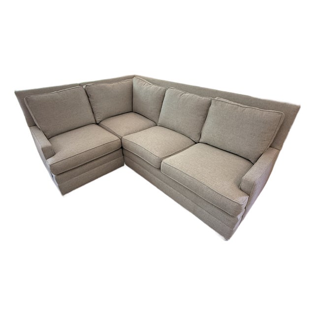 Like New Vanguard Riverside Two Piece Sectional For Sale