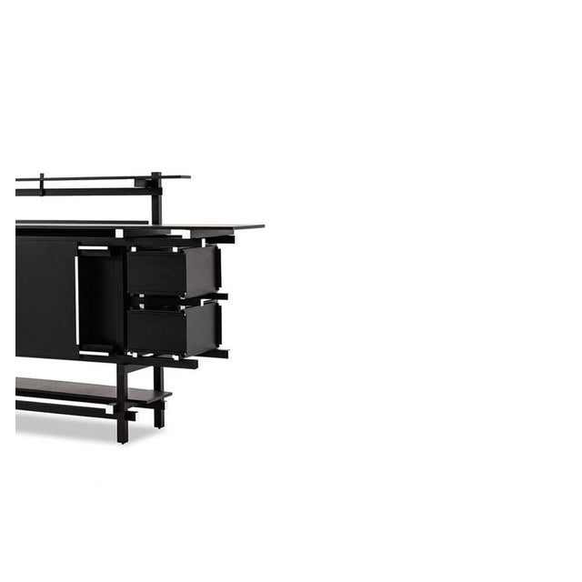 Mid-Century Modern Elling Buffet in Wood by to Gerrit Thomas Rietveld, Italy For Sale - Image 6 of 9