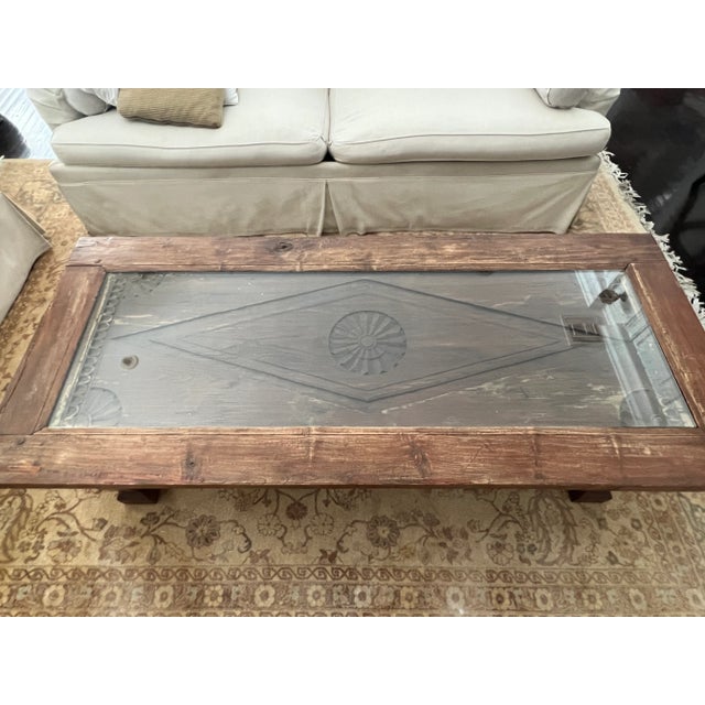 African 1990s Indonesian Coffee Table - Reclaimed Wood For Sale - Image 3 of 9