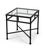 Neoclassical Turkish Powder-Coated Iron Outdoor Seating Set - 3 Pieces For Sale In West Palm - Image 6 of 12