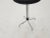 Metal Stool with Black Vinyl Upholstery from Brabantia, 1960s For Sale - Image 4 of 6