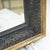 Mirror with Black and Gold Frame For Sale - Image 4 of 8