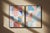 Art Deco 2026, Modern Minimalism, Abstract Geometric Painting Diptych Of For Sale - Image 3 of 9