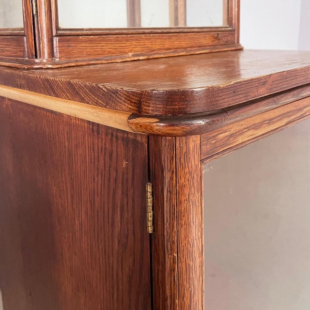 English Display Cases in Wood and Glass, 1800s, Set of 2 For Sale - Image 17 of 18