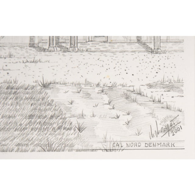 Cal Nord, Denmark - Hyper Realistic Windmill Illustration by M Mayer For Sale In Monterey, CA - Image 6 of 12