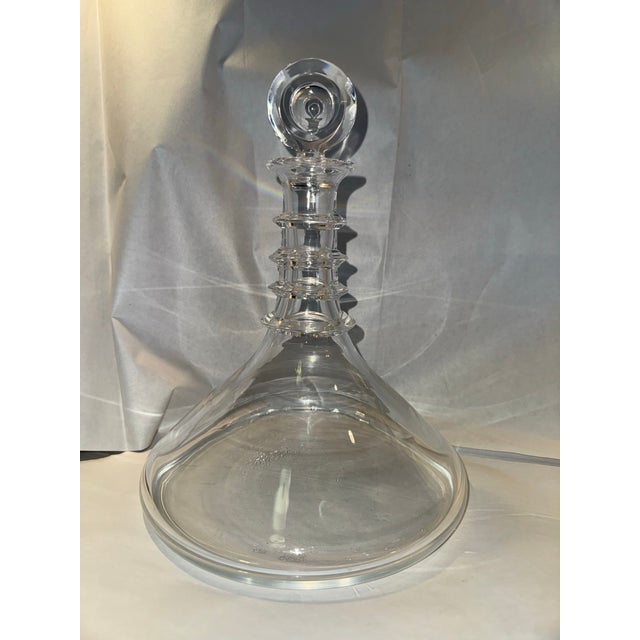 Steuben Glass Ships Decanter, Designed by Donald Pollard For Sale In Los Angeles - Image 6 of 12