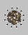 Industrial Vesta Cluster 32 Chandelier For Sale In Greensboro - Image 6 of 18
