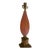 1950s Murano Style Opalescent Controlled Bubble Table Lamp Pink - Orange For Sale