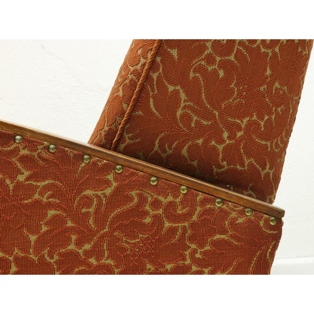 Mid-Century Art Deco Club Chair, Germany, 1950s For Sale - Image 10 of 15