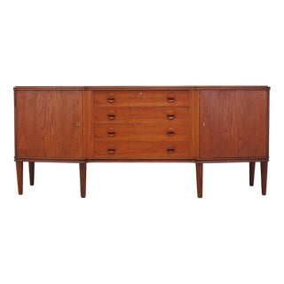 Vintage Danish Teak Sideboard, 1960s For Sale