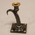 Wood Antique Candle Stick With Real Chamois Horn, 19th Century For Sale - Image 7 of 9