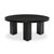 Mesa Round Coffee Table - Ebony Parawood 38"