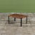 Small Woven Leather Bench by Swift and Monell For Sale - Image 9 of 18