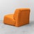Vintage Orange Fabric Armchair, 1970s For Sale - Image 4 of 12