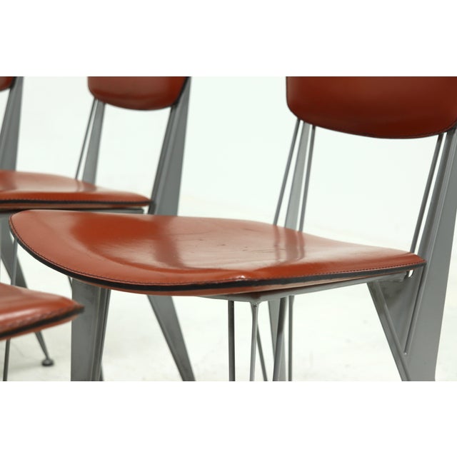 Brown Model T38 Dining Chairs by Studio Archirivolto for Fasem, Italy, 1980s, Set of 6 For Sale - Image 8 of 14
