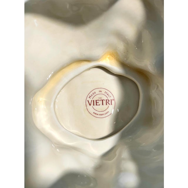 Mid 20th Century Mid-Century Modern Italian Viteri Shell Pedestal Centerpiece Bowl For Sale In Naples, FL - Image 6 of 6